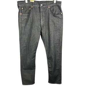 Levi's 502 Taper Jeans Mens 35 Black Levi's Flex Eco Performance Stretch